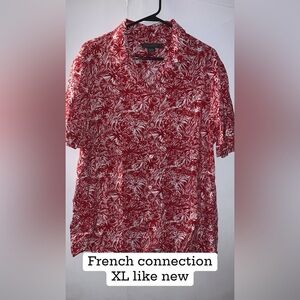 Mens French connection XL buttondown shirt